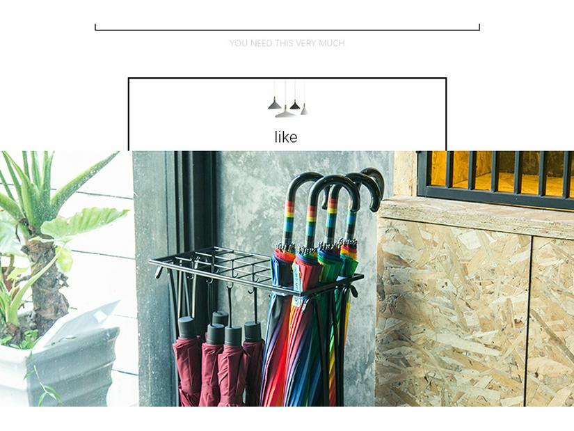 Large Capacity Umbrella Storage Rack for Hotel and Household Entrances