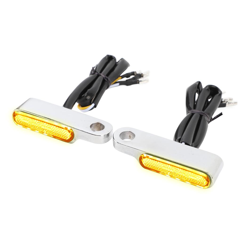 1 Pair Motorcycle LED Turn Signal Running Lights Retro Indicator Lamp for CB1000R Shadow XL700V Silv Wing 12V