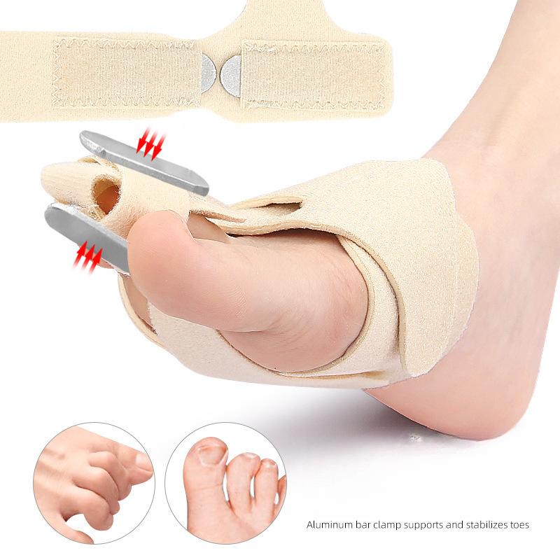 Adjustable Compression Foot Cover Hammer Toe Foot Cover Toe Support Splint Overlapping Toe Strap Foot Cover