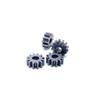 1.5M 12T 8MM D Hole Metal Spur Gear DIY Model Motor Toy 21mm Diameter
