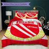 Energie Cottbus Set Lenzuola con Fantasia Copripiumino Federa Decorazione per la Casa Regalo di Compleanno (1 * copripiumino + 2 * federe senza imbottitura)38
