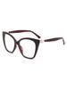 Big-frame Cat ' S Eye Glasses Trend Computer Goggles Fashion Flat Mirror with Myopia Frame High Quality Premium Material