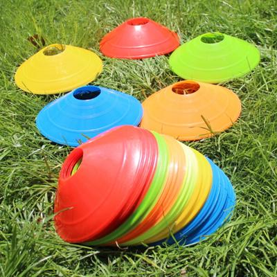 50Pcs Agility Soccer Cones Football Training Tools with Carry Bag Vibrant Color Reusable Sports Training Cones Practice Equipment