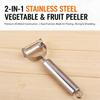 1pc Stainless Steel Vegetable Peeler Sharp Durable Easy To Clean Multifunctional Fruit Potato Peeling Tool for Home Kitchen Meal Prep Home Cooks