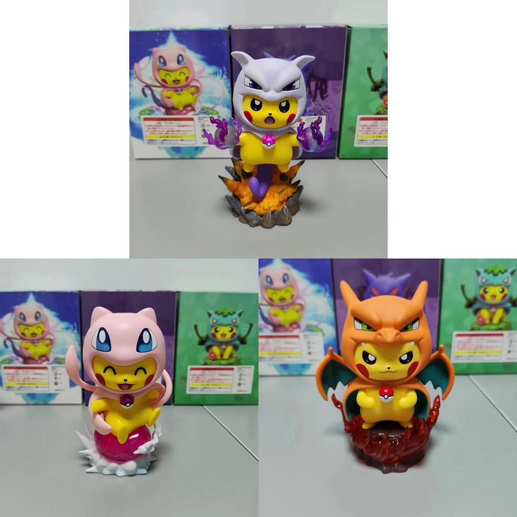 Anime 13cm Pikachu Action Figure Pvc Model Cartoon Decoration Kids Gift