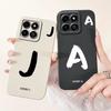 For Honor X6a X6b Case JDY-LX1 JDY-LX2 WDY-LX1 WDY-LX2 Shockproof Cover Cute Letters Soft Silicone Matte Cases For HonorX6b Capa