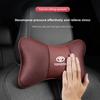 Car Headrest Breathable Ice Silk Neck Pillow For Toyota  RAV4 LEVIN Hilux Aygo Yaris Ractis Corolla Camry CHR Auris Tacoma