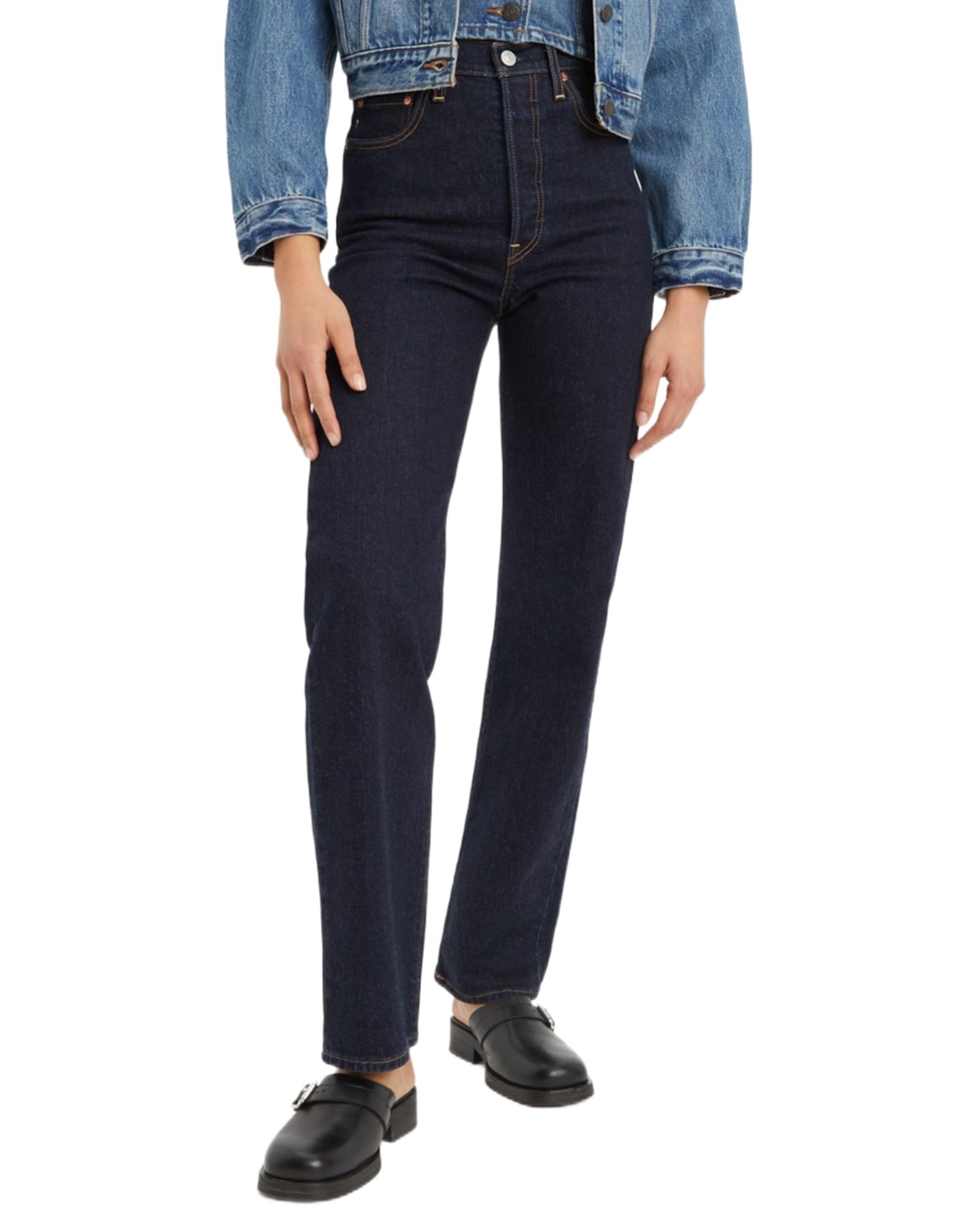 Levi s RIBCAGE Full Length Straight Women s 79078-0014 US W28 L30