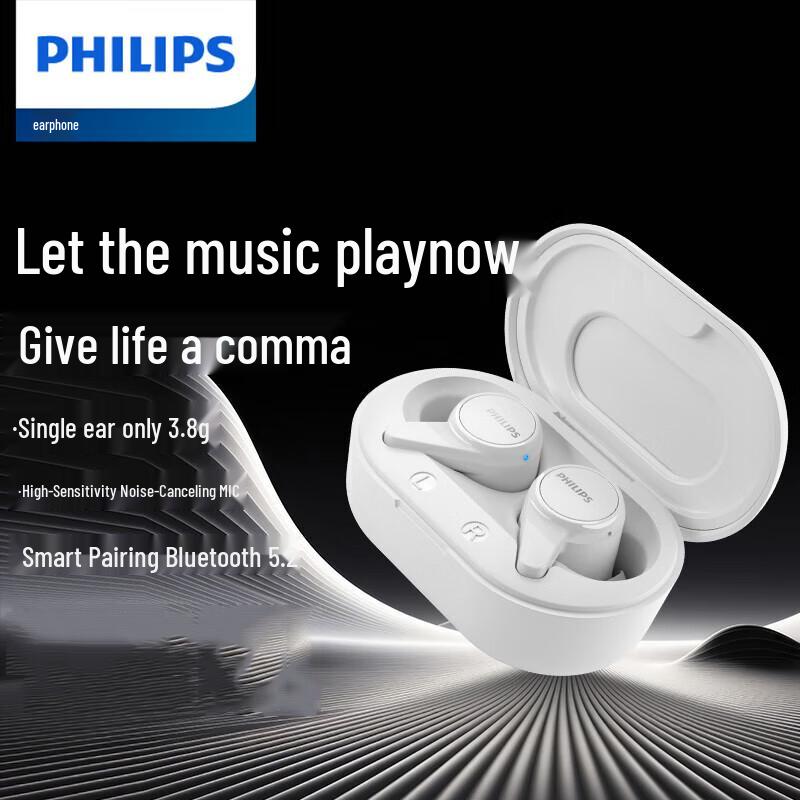 

Philips TAT1207 True Wireless Sport Earbuds