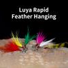 10Pcs Detachable Fishing Spoon Bait Lure Feather Fishing Equipment Feather Lure Pendant Saltwater Fishing Accessories