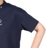Short Sleeve High Neck Shirt Golf LL [Pin Apparel] Women's (Brand Logo) / / 622-5167306 120_Navy