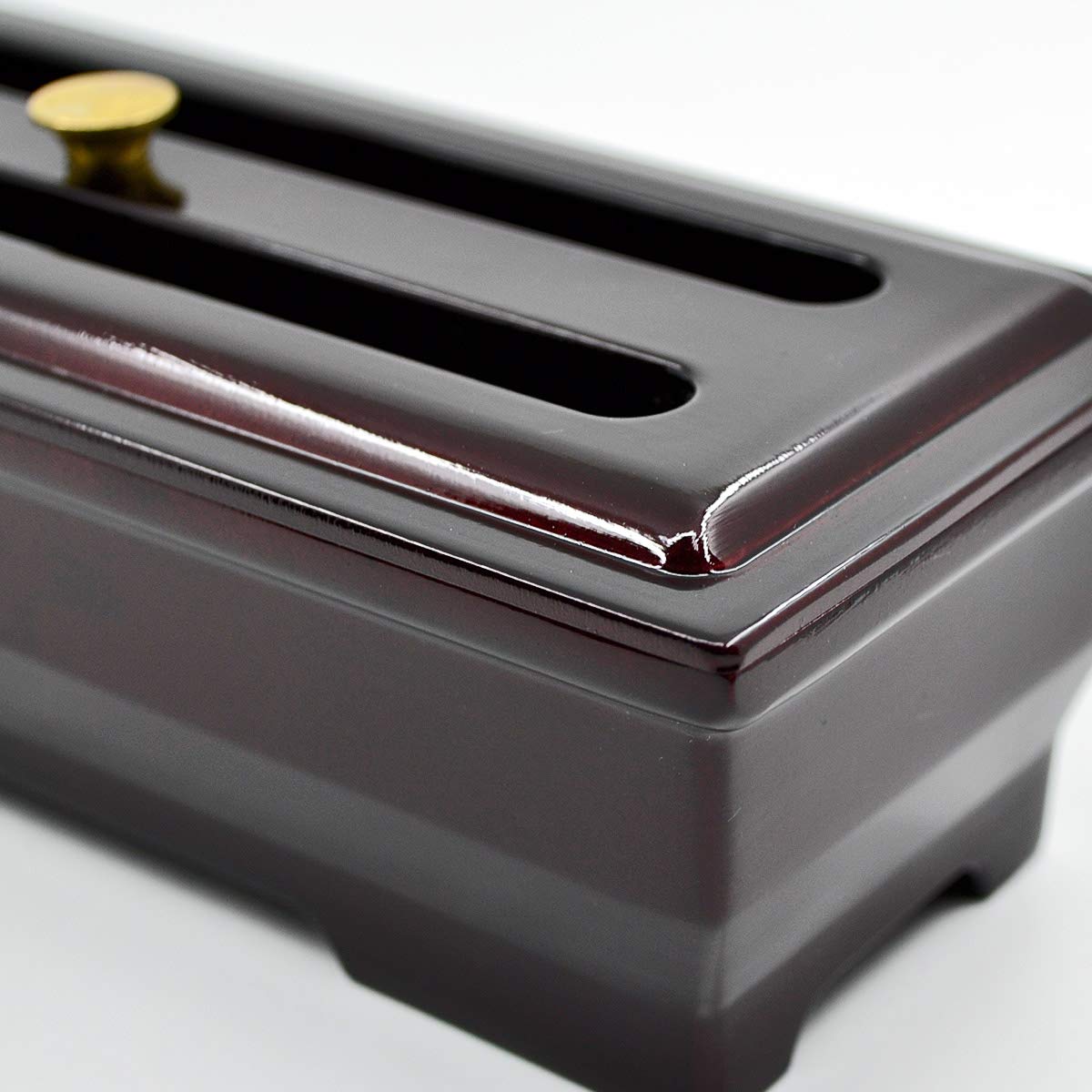 

Corner incense burner colors to choose wine pearl With lid Soka Gakkai Buddhist utensils Alloy metal Coro Incense burner with ash For incense sticks