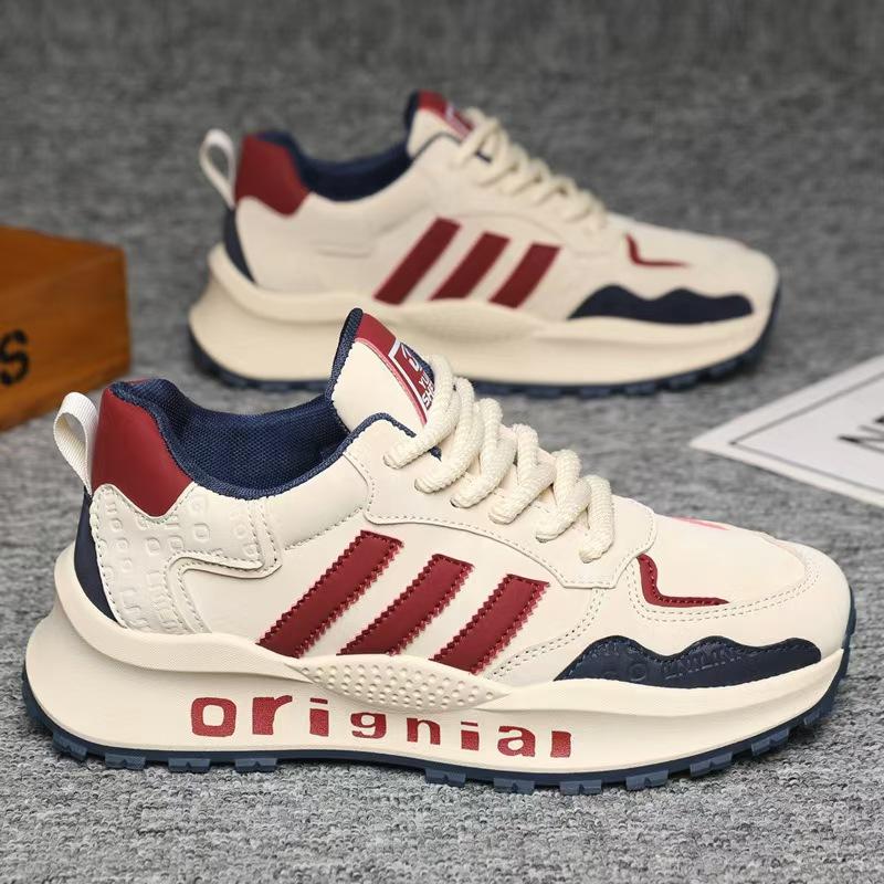 

New casual sports shoes soft-soled Forrest Gump running shoes 39 бежевый