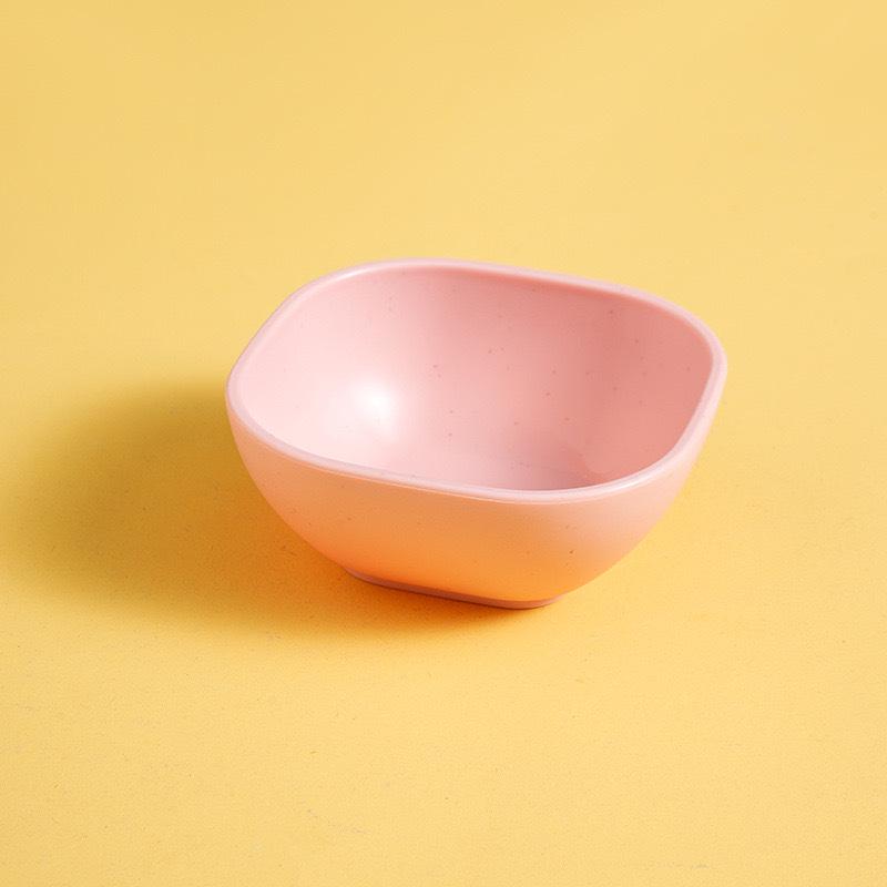 Thick Square Solid Color Vinegar & Soy Sauce Dipping Dish