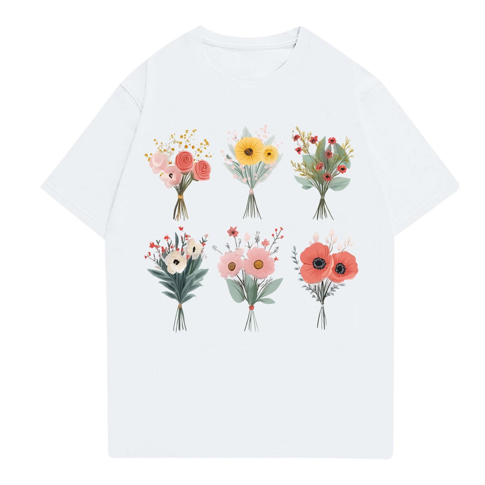 

Женская мода повседневная футболка с круглым вырезом и короткими рукавами, топ, футболка, топ XXL белый