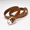 Belt Women'S Winter Casual Jeans With Decorative Thin Belt Cowhide Black Simple Women'S Belt