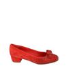 Vara Crystal Embellished Pumps   Narrow Width Red