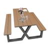 Donzhu Outdoor Integrated Park Dining Set