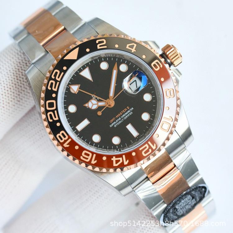 Dijia Biwan Series Watch Sapphire Crystal Mirror Automatic Mechanical Golden Book Men'S Watch