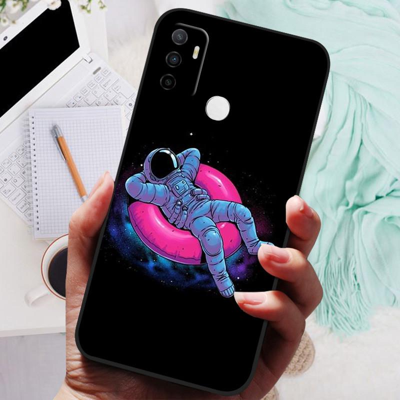 For OPPO A32 A53 A53S 2020 Case Lion Wolf Silicone Soft Back Cover For OPPO A15 A15S A35 Phone Case Protective Shell A53 2022