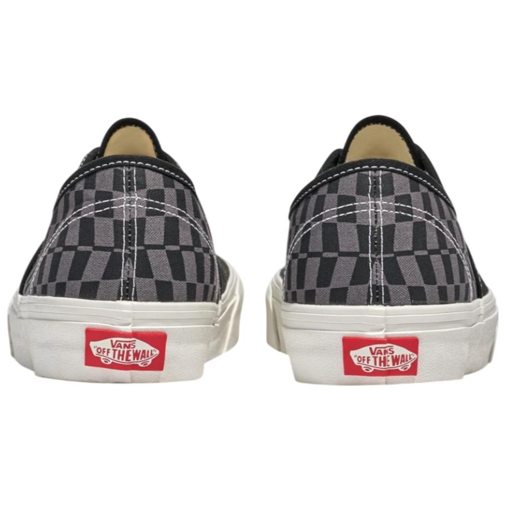 Vans Authentic Color Theory - Warp Check Black Men Sneakers VN000D7YBLK