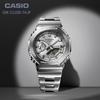 G-SHOCK CASIO GM-2110D-7AJF Men’s Watch Silver | Metal Bezel & Band | Carbon Core Guard | Shock Resistant | Japan Genuine Product