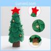 Niedlicher Miniatur-Weihnachtsbaum aus Wollfilz, ideal für bezaubernde Feiertags-Fensterdekoration
