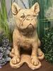Solid and Durable Stone Bulldog In Sandstone