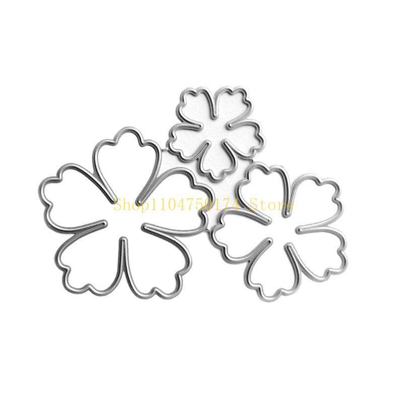 Flower Metal Cutting Dies Scrapbooking Stencil Die Cuts Card Embossing DIY Photo Album Template Mold Decoration Craft top sale