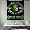 Custom Legia Warsaw Wall Hanging Printed Fabric Blanket Decorative Tapestries for Bedroom Living Room Home Decor