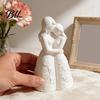 Mother Daughter Statue Embrace Figurine Mother's Day for Home Exquisite Texture Sculpture Bedroom Desk Decor Keepsake Gifts Wedding Birthday