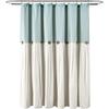 Shower Curtain, Linen Button Design, Chic Bathroom Decor ( 72" X 84")