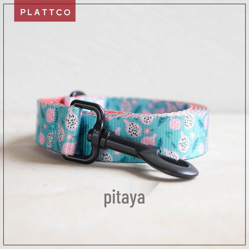 Plattco Pitaya Dog Leash PDL323 - New Printed Design XS 1.5cm x 120cm