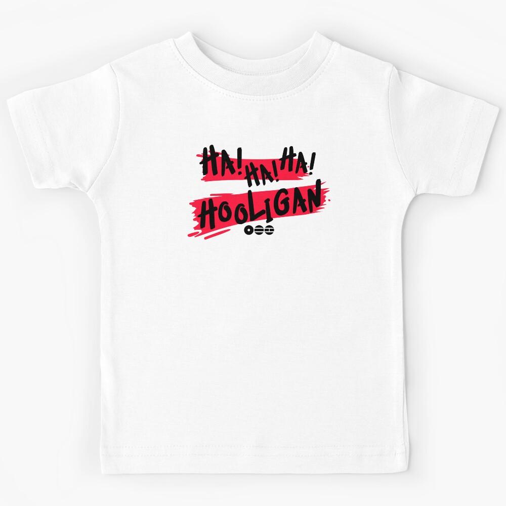 Hooligan Lettering Design Kids T-Shirt 120