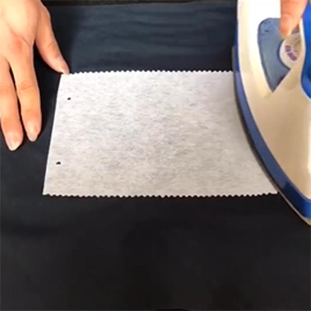 1 piece 100cm Vlieseline iron-on insert Non-woven insert iron-on fleece line