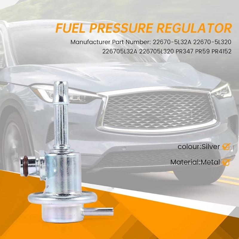 Fuel Pressure Regulator Valves Fuel Injection Pressure Regulator Valves Reduces Fuel Consumption Aluminum 22670-5L320