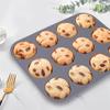 Nonstick Silicone Mini Muffin Pan,Nonstick Baking Pans, Muffin Baking Food Grade Silicone Cupcake Molds, Food Safe Egg Tart Mold