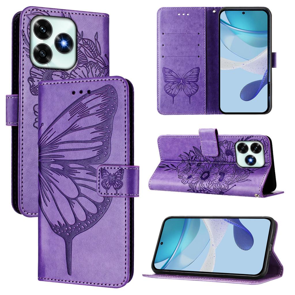 For Realme GT 8 5G Case Wallet Rhombus Imprinted PU Leather Phone Cover