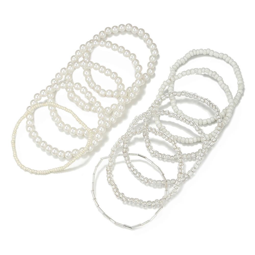 Perlen Schmuckset Mit Geometrischem Design Für Damen Und Herren Perfekt Zum Verschenken