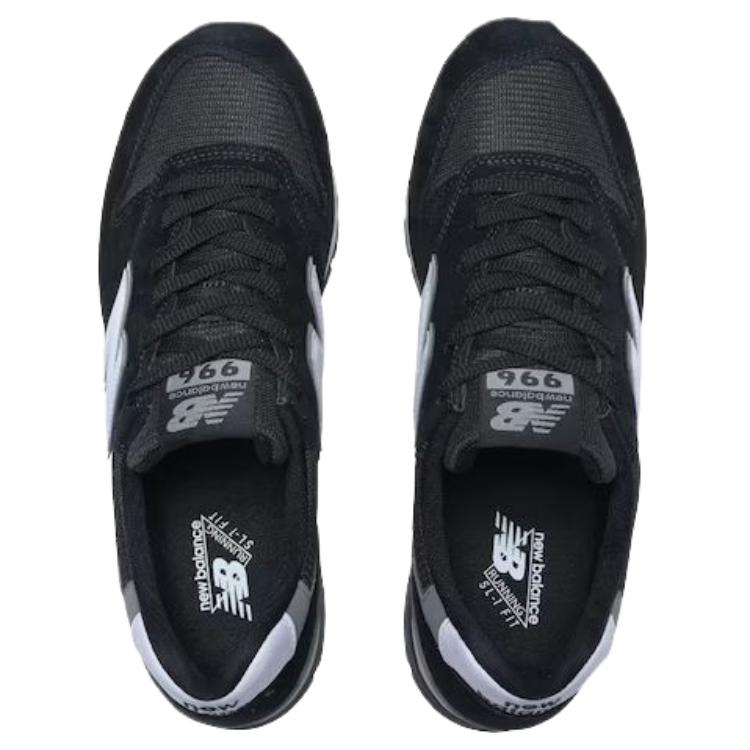 New Balance Nb 996 Versatile Comfortable Low-Top Running Shoes Unisex Sneaker Black CM996SJ2