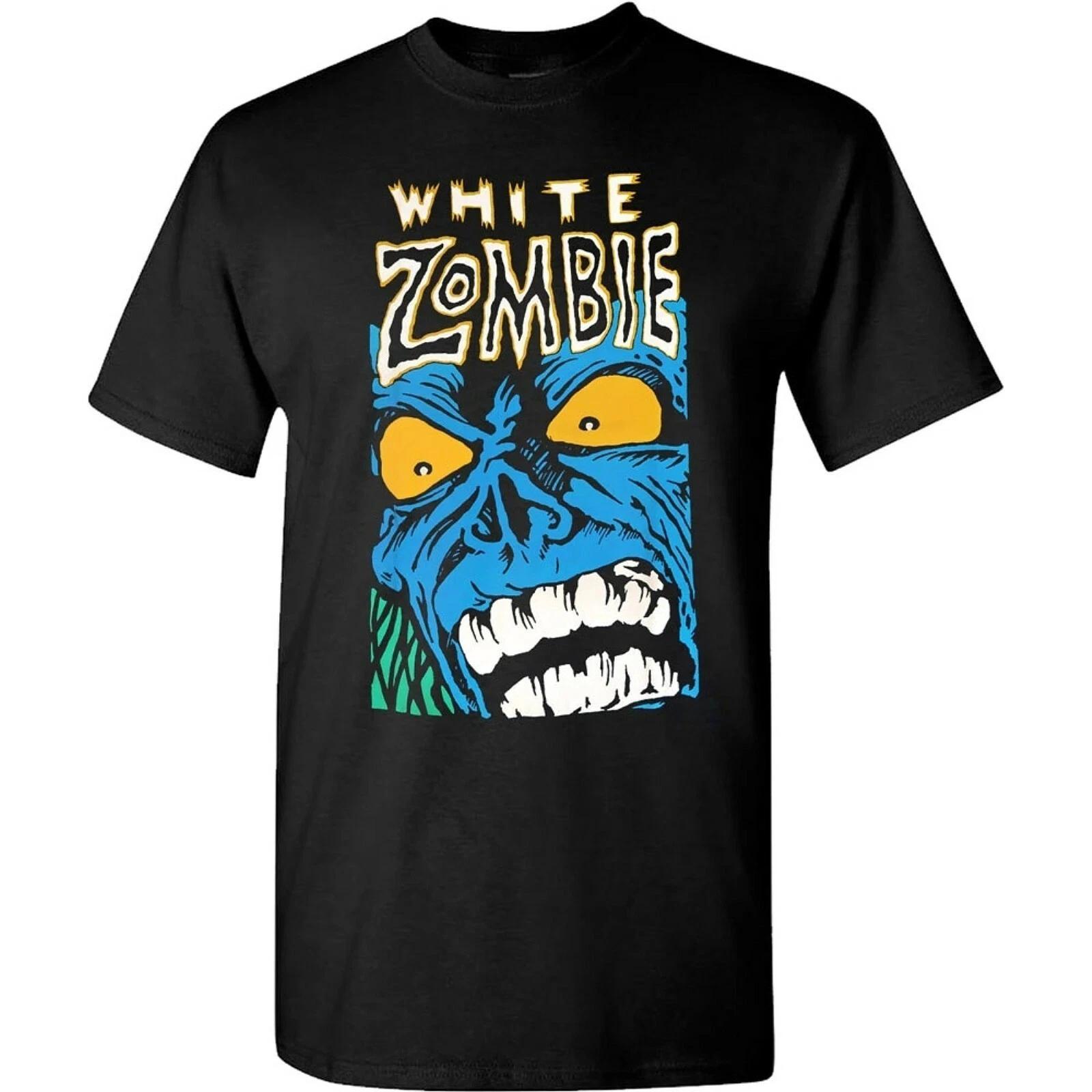 WHITE ZOMBIE cd lgo BLUE MONSTER GROWL Official SHIRT LRG New rob zombie S