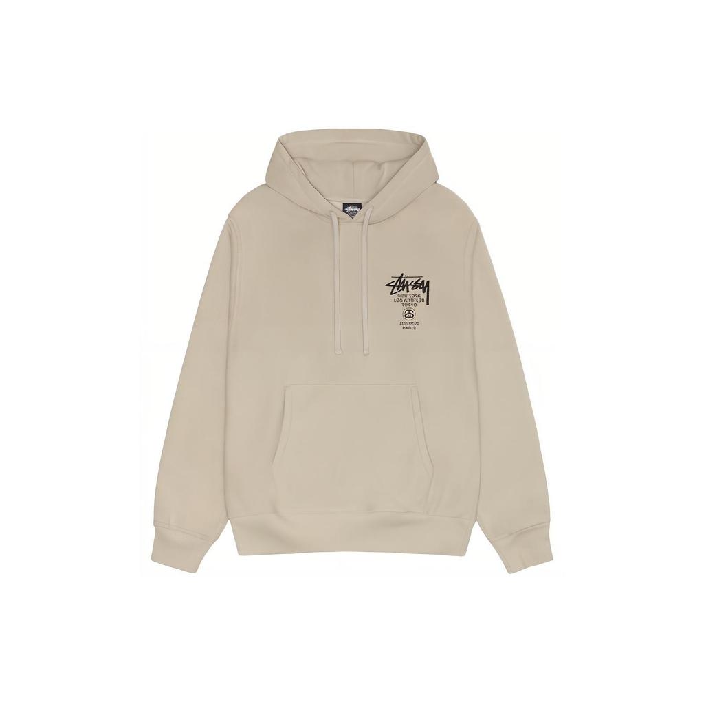 Stussy World Tour Pigment Dyed Hoodie Unisex 3923851