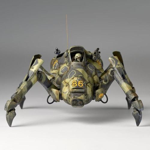 Kaiyodo ARTPLA Maschinen Krieger Sturmk?fer & Pamela Amsel 1/35 Scale Unpainted Plastic Model Kit AP047