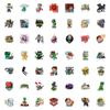 Minecraft Stickers Set Cute Anime Designs Waterproof Decals Stylish and Cute Comic Stickers for DIY Water Mobile Perfect for and - 50-Piece - - -