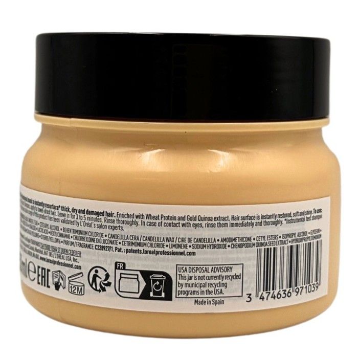 Masque Capillaire - L'Oréal Professionnel - Absolut Repair - 250 Ml - Cheveux Abîmés - Répare Et Restructure
