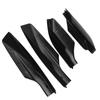 4 stücke Schwarz Dach Rack Schiene End Abdeckung Shell Ersetzen Für Toyota RAV4 XA30 2006 2007 2008 2009 2010 2011 2012 Auto Styling