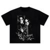 2026 Summer Fashion Retro Style Singer YUNGBLUD Portrait Graphics Cotton Tshirt Unisex Short Sleeve Unisex's Shirt Streetwear