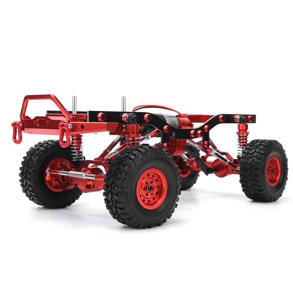 Car Frame Upgrade Part with Electronic Devices Fit for WPL C24 C14 1 16 RC Car