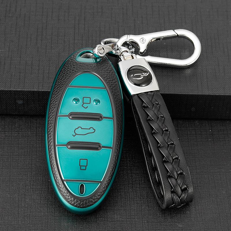 21Model Pentium Key Cover FawT77New Pentiumt99/B70/t55/t33Car Remote Control Buckle Key Case Cover