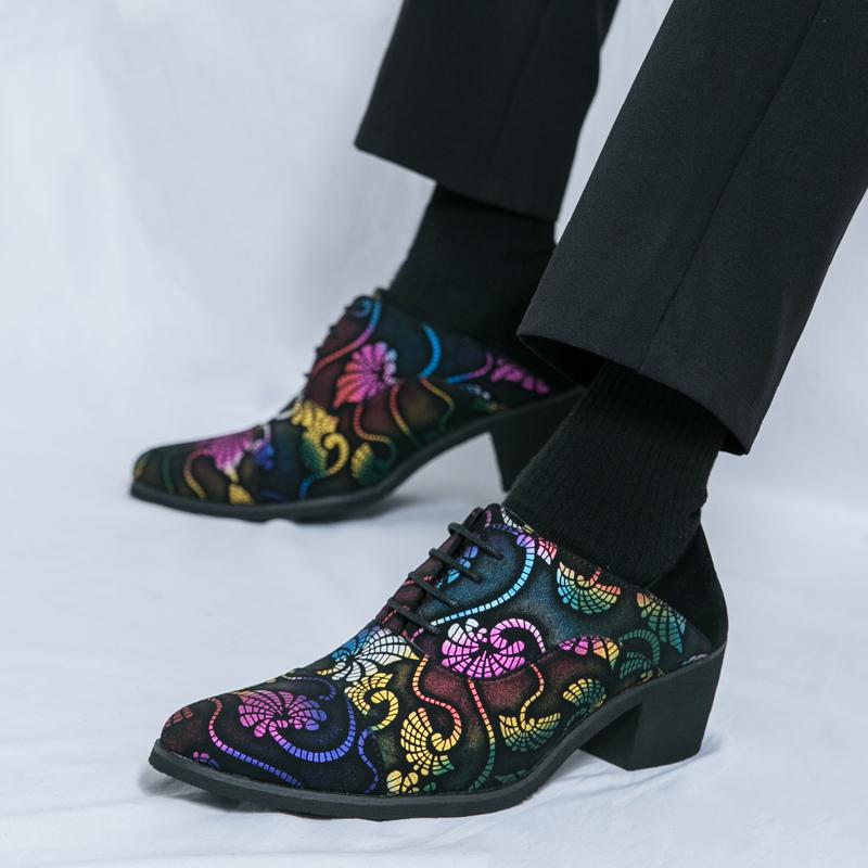 Fashion Men's Casual Business Leather Shoes Mens Luxury Brand Dress Office Shoes Men Fashion Wedding Party Oxfords Footwear New Chelsea